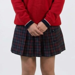 Falda escolar escocesa Escuela N.1 Chile