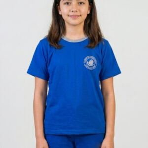 Polera deportiva manga corta Colegio Los Conquistadores