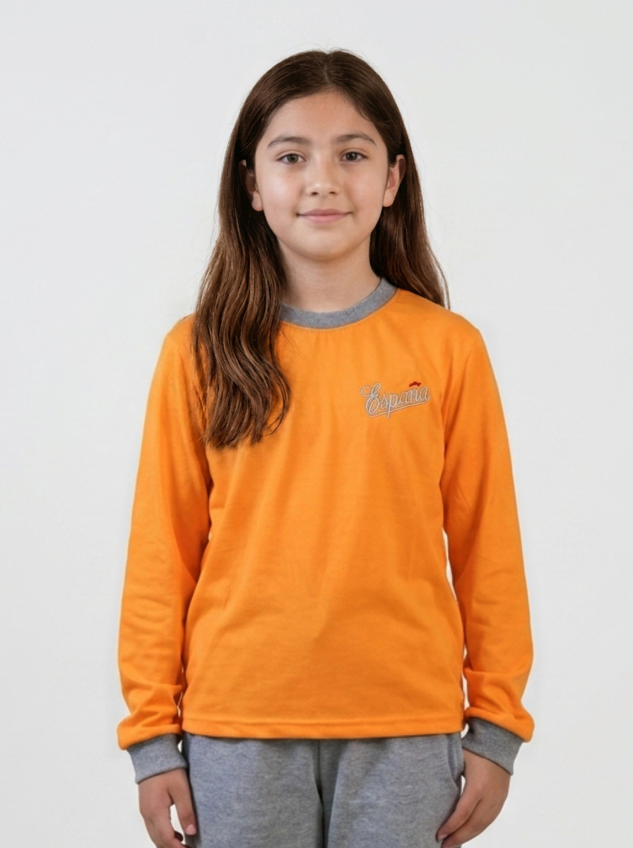 Polera manga larga Deportiva Escuela España