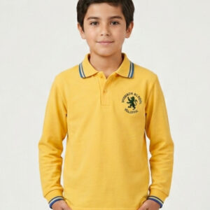 Polera pique manga larga Colegio Windsor School