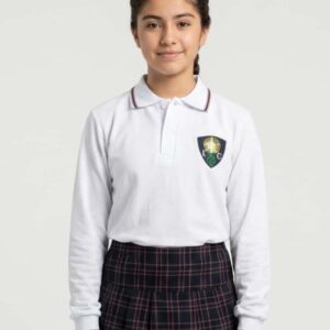 Polera pique manga larga Nuestra Señora del Carmen